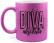 Caneca Glitter Dourada , Prata ou Rosa